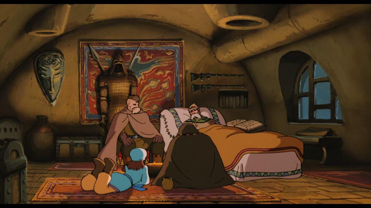 Un Ohmu géant dans la Forêt Toxique, Nausicaä