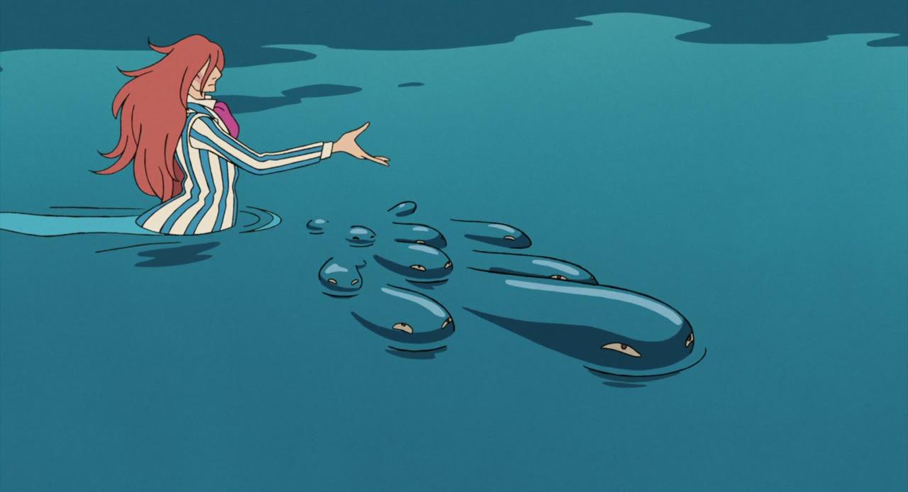 Ponyo sur la Falaise — capture