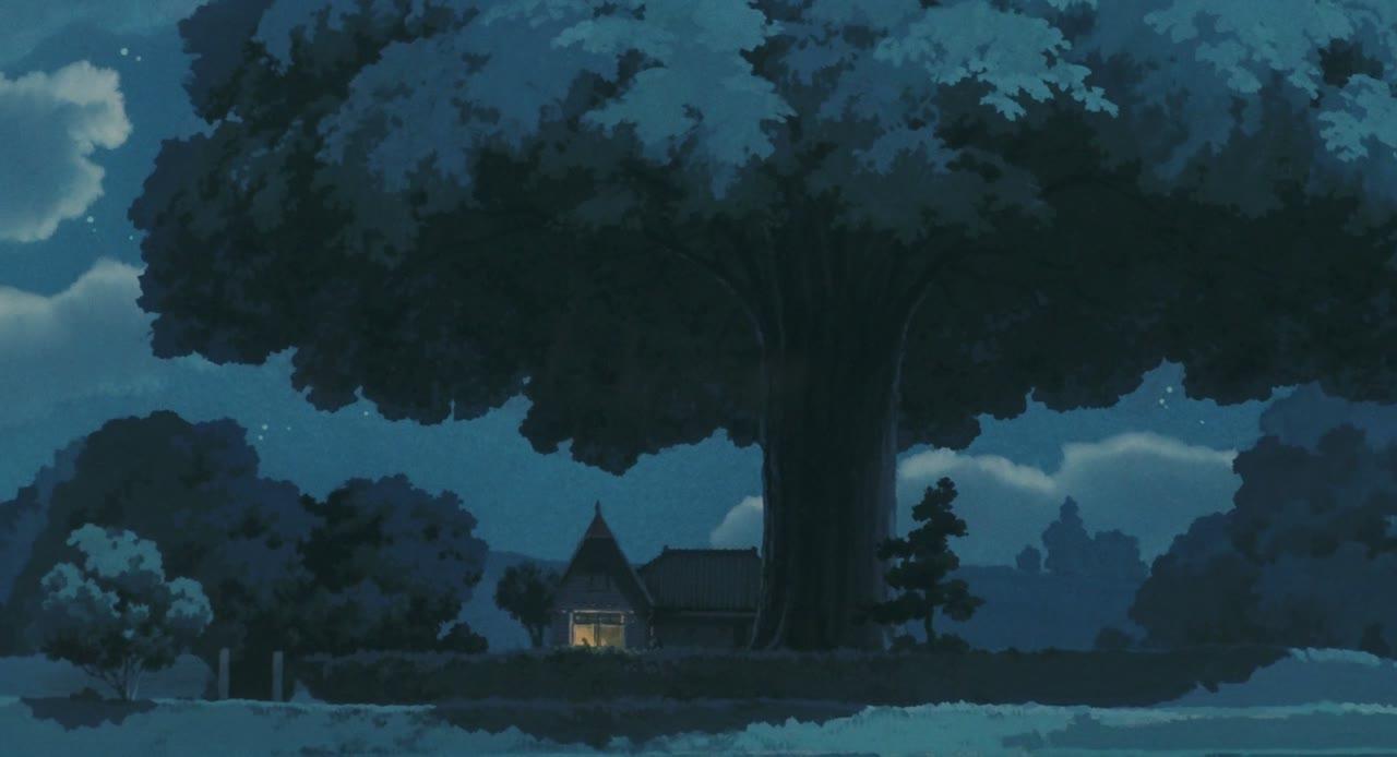Le Chat-Bus filant à travers la campagne, Mon Voisin Totoro